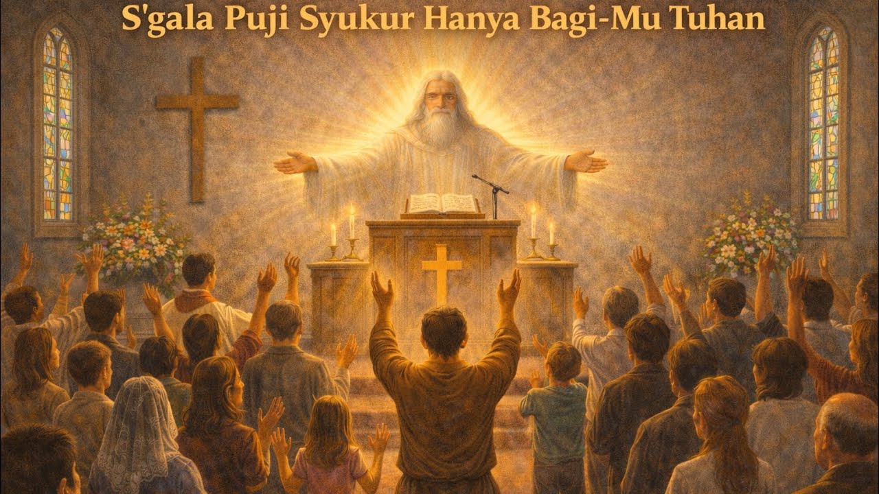 S'gala Puji Syukur Hanya Bagi-Mu Tuhan | 1 Tesalonika 5 : 18 #bersyukur #ayatalkitab #firmantuhan 