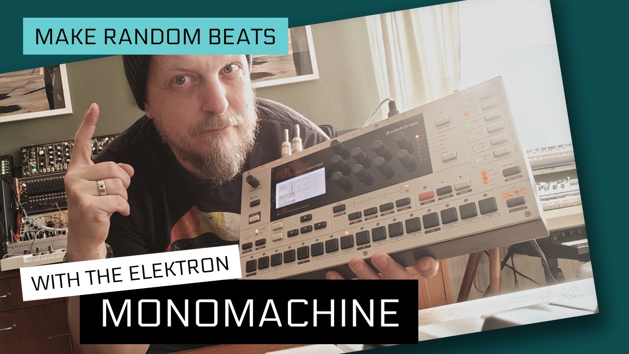 Make random beats with the Elektron MONOMACHINE - a little dumb how to on the way I work with it