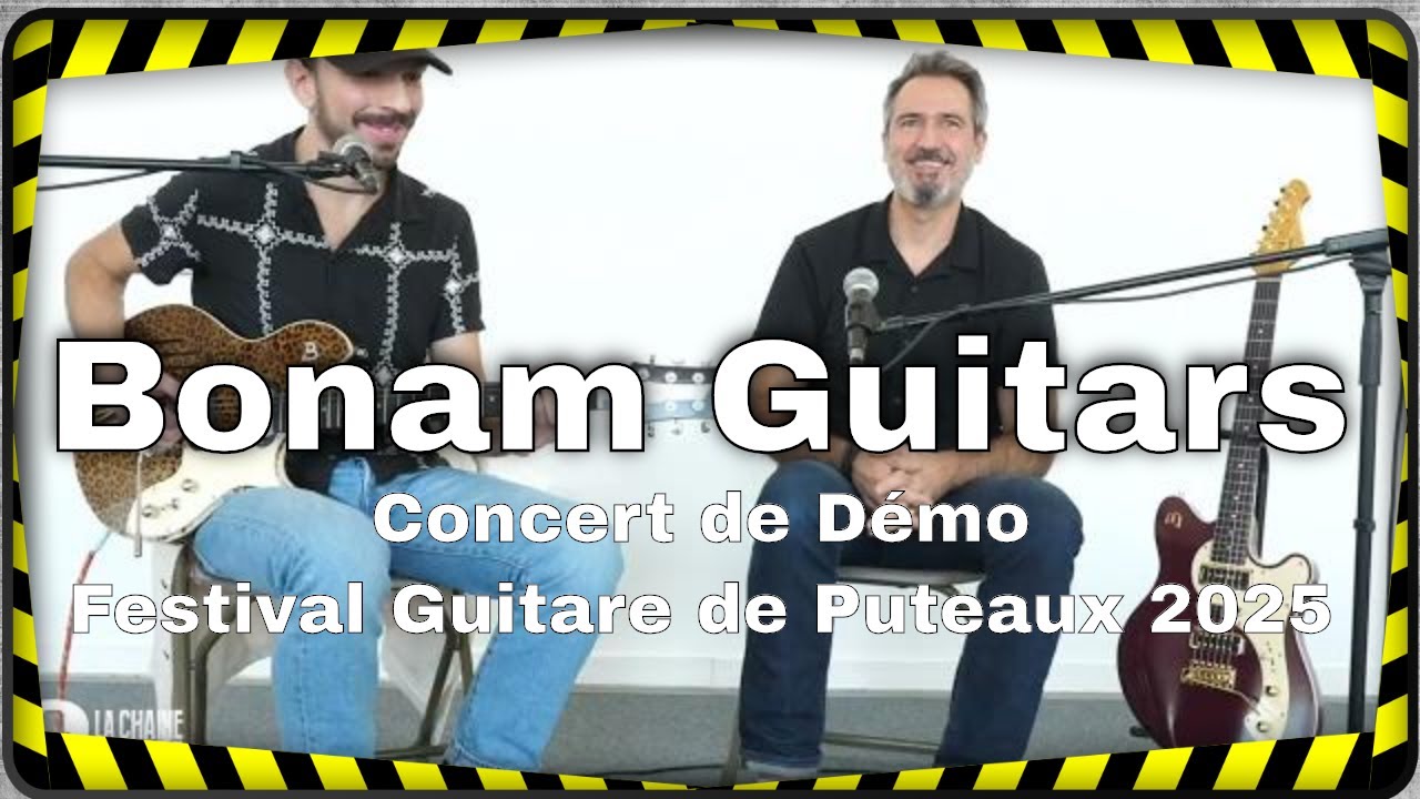 Bonam Guitars - Festival Guitare de Puteaux 2025 - Concert de Démo Théo Cormier