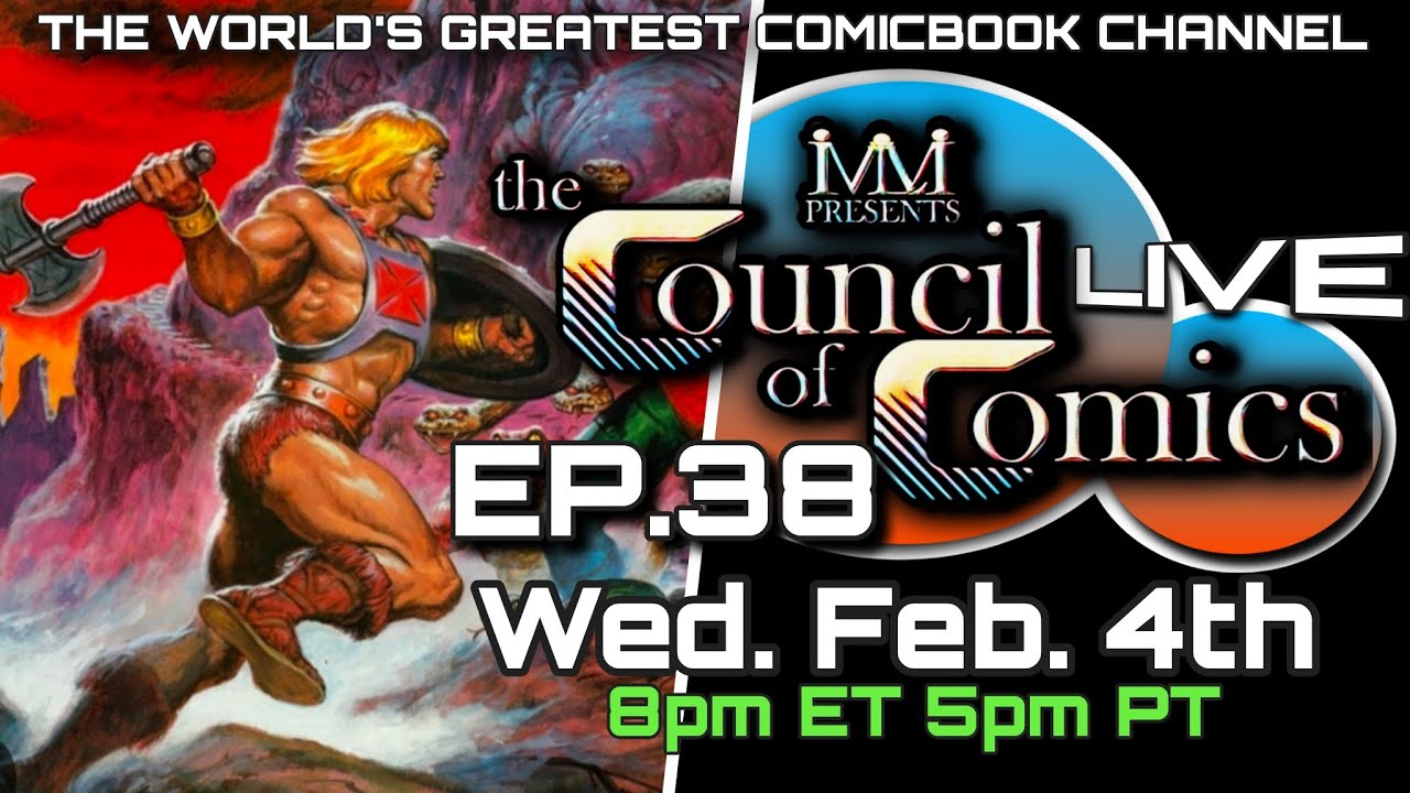 THE COUNCIL OF COMICS LIVE! EP.38 | COMMUNITY HANGOUT | FEB. 4, 2026 #COMICBOOKS #MOVIES