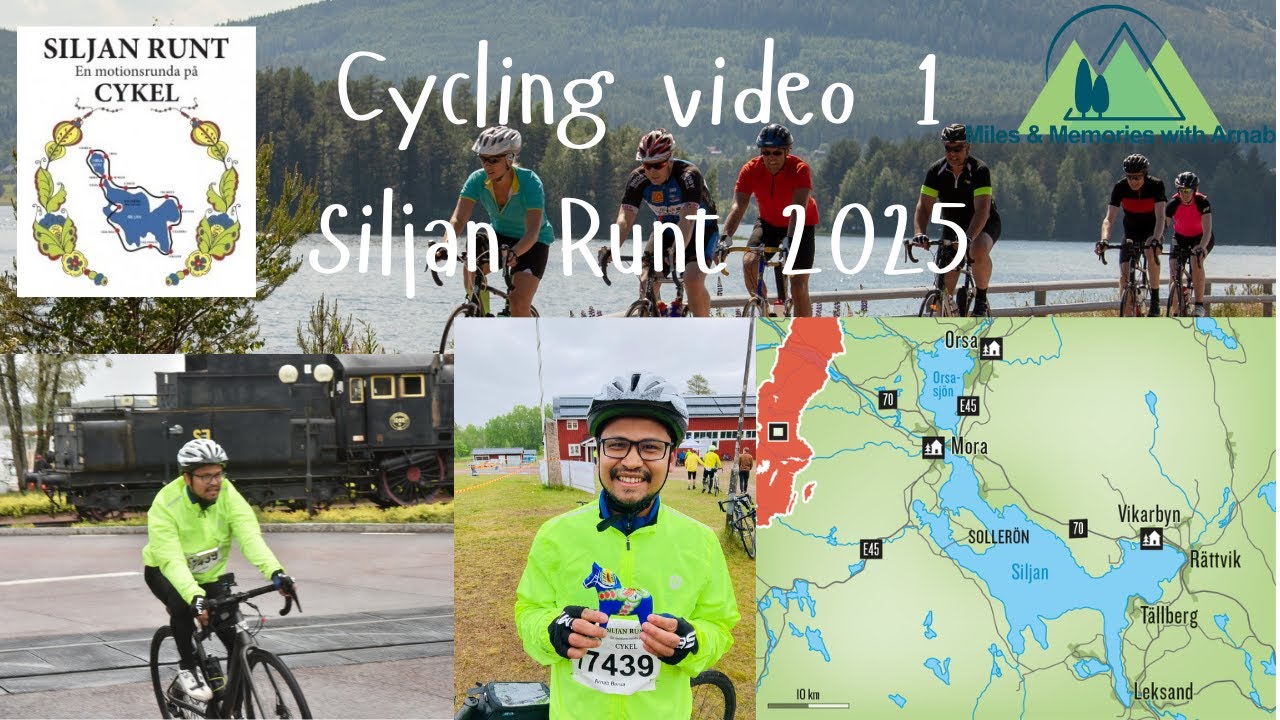 Siljan Runt 160KM Cycling Challenge in Sweden – Lake Siljan Ride & Scenic Views