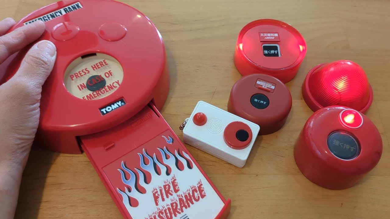 火災報知器ガチャと貯金箱　#gachagacha #ガチャ #capsule