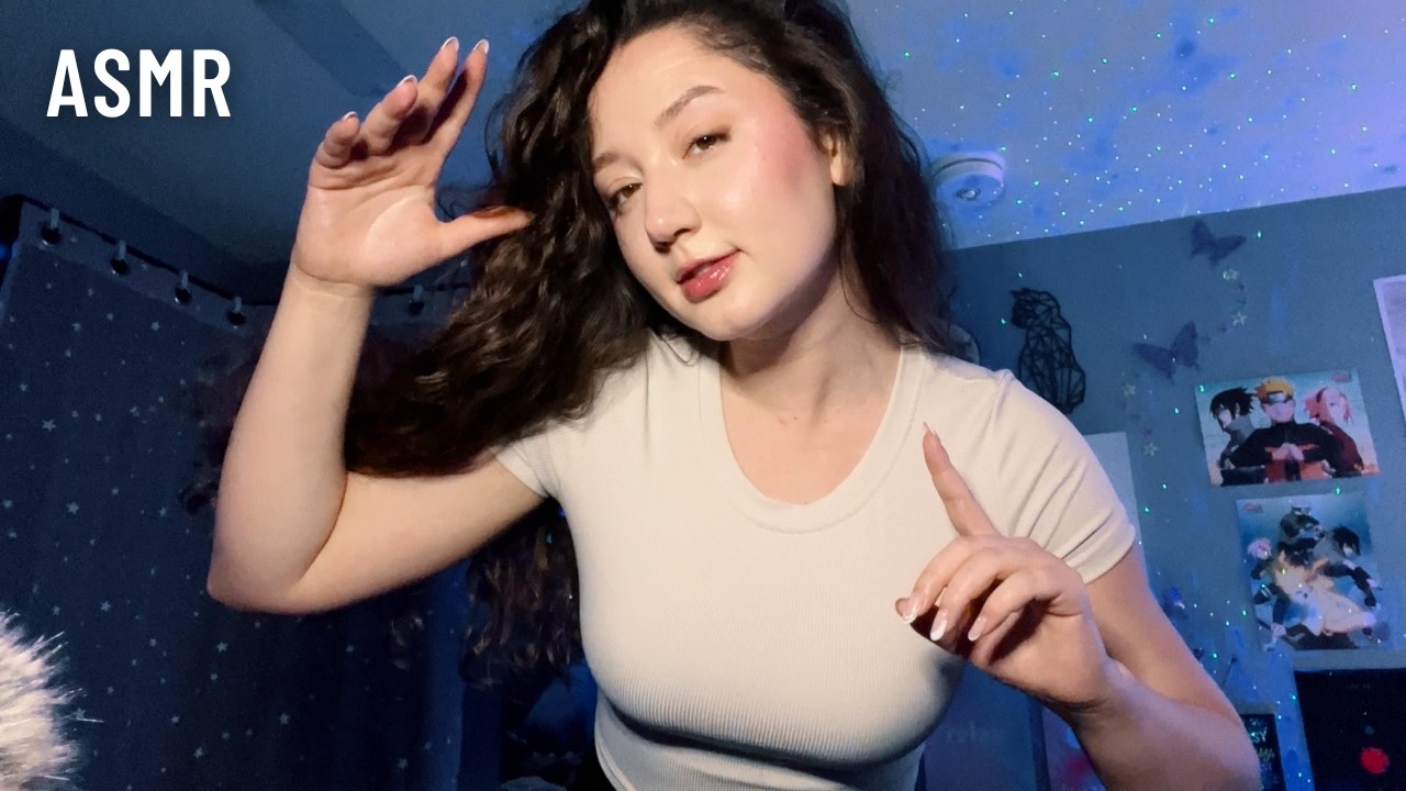 ASMR Szybkie ruchy dłoni i wizualizacje &bdquo;Pociągnij i pstryknij&rdquo;