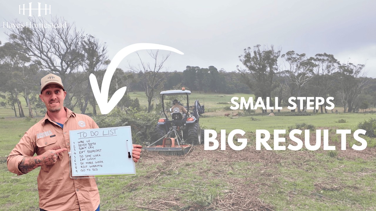 Building Your Dream Aussie Homestead Brick by Brick - How to Tackle HUGE Farm Projects