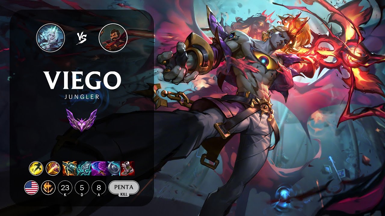Viego Jungle vs Graves - NA Master Patch 13.16