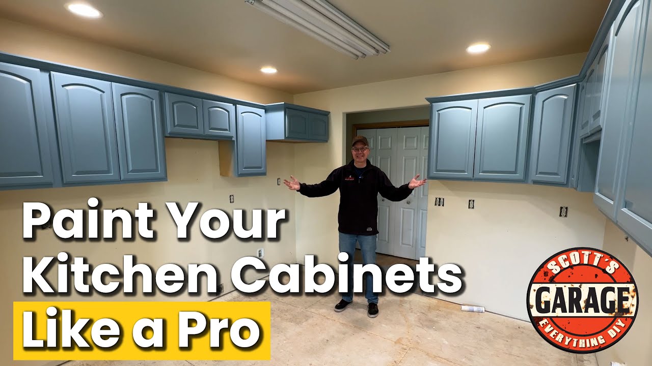 Save Thousands! DIY Kitchen Cabinet Painting (Pro Results)