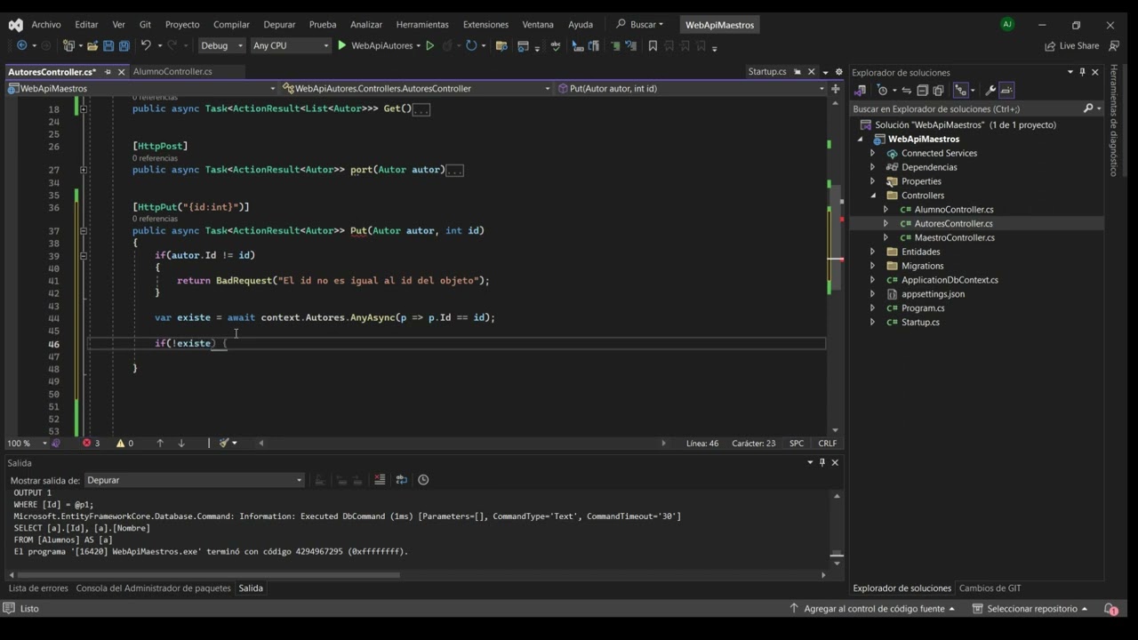5 - C#. NET, Relational Databases. HTTPPUT