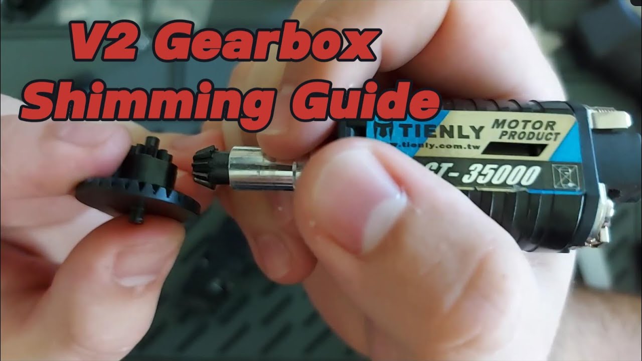 V2 Gearbox Shimming Guide GER | EGW Airsoft