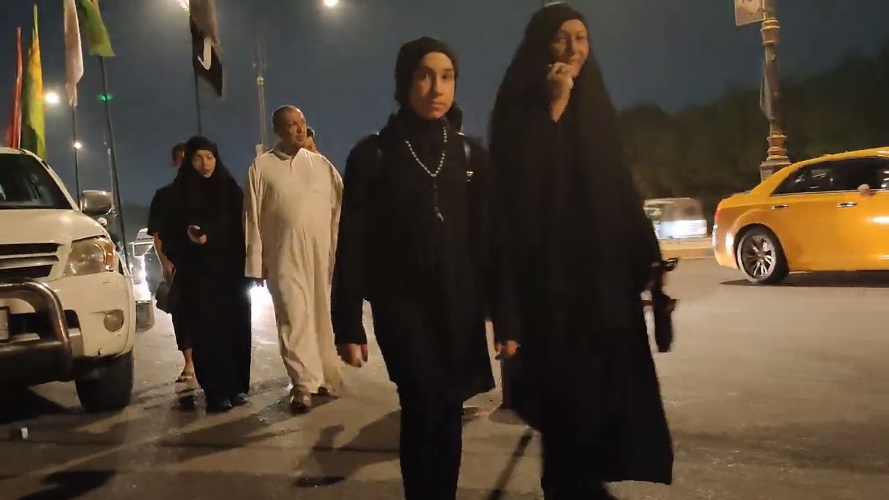 محافظة البصرة شارع بغداد ليلة ٢٦ محرم الحرام سنة ١٤٤٥ هجرة