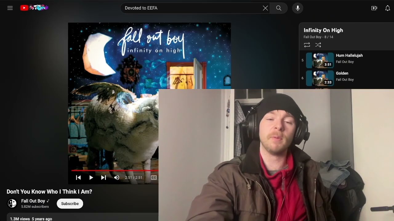 Fall Out Boy - Don't You Know Who I Think I Am? Reaction