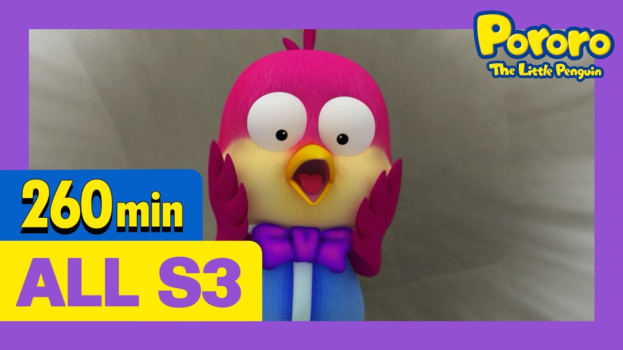 (EN) Pororo Season 3 Full Episodes E01~E52 (260min)