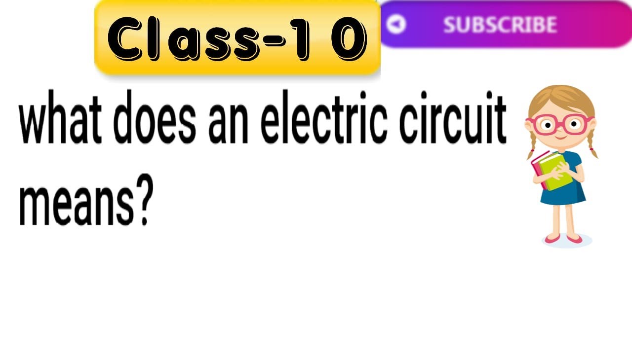 What does an electric circuit mean?
