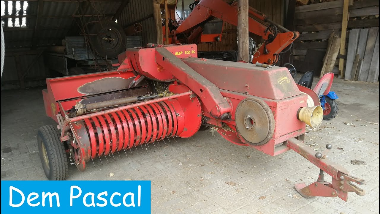 Welger ap 12 klein HD Ballenpresse [Oldtimervorstellung] Dem Pascal