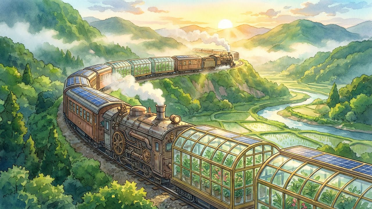 Relaxing Anime Morning Routine 🌿🏠 A Simple Life Surrounded by Nature