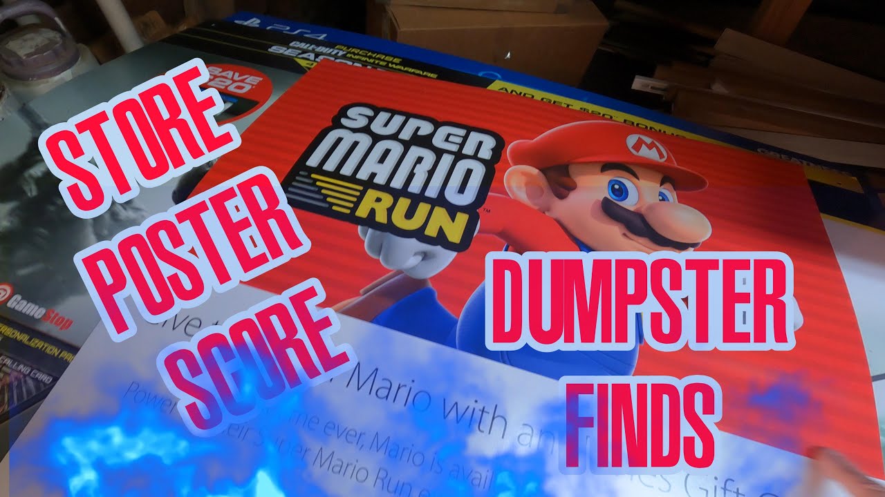 Gamestop Store Posters Found | Lots of cool game poster to check out