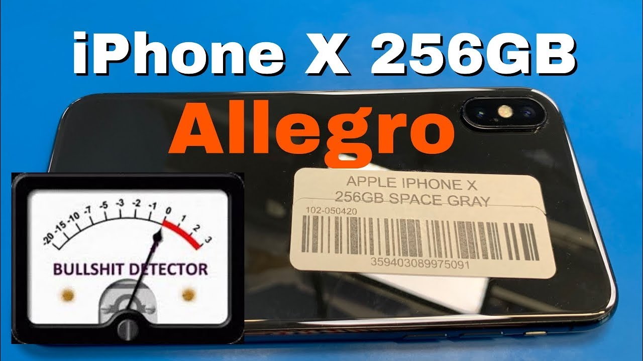 iPhone X от Allegro — ПРОВЕРЯЕМ