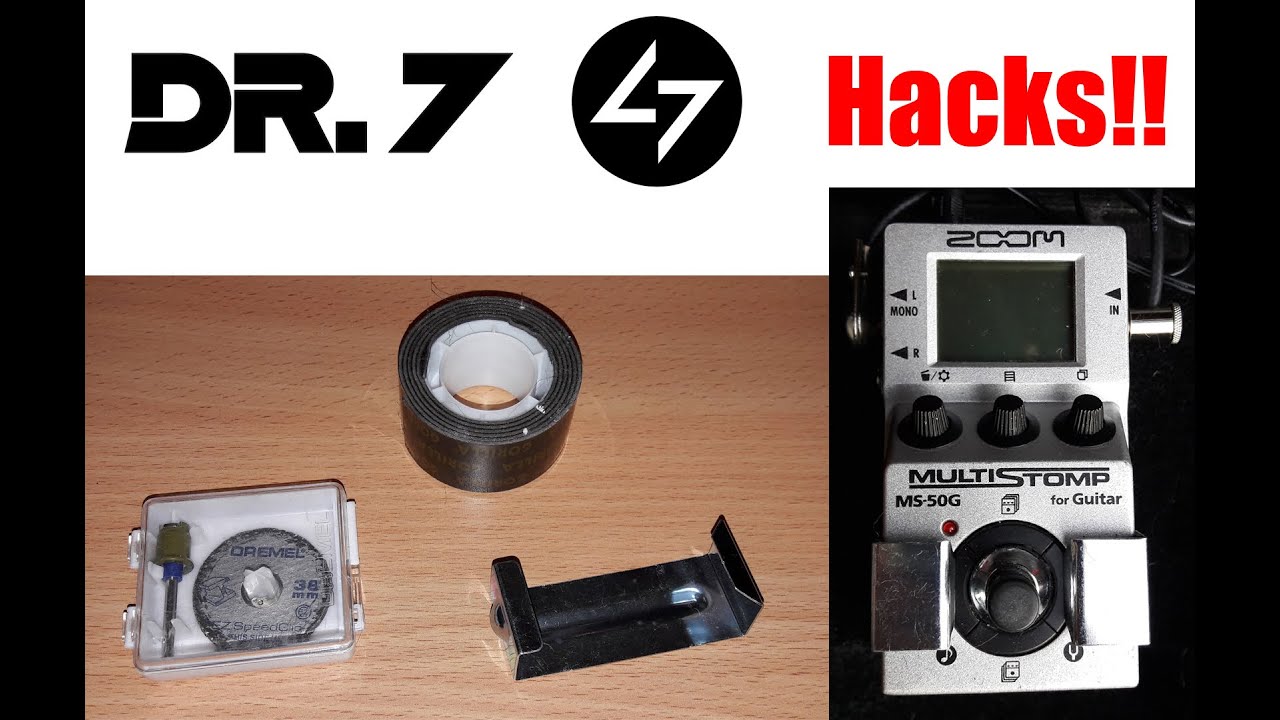 Zoom MS-50G MOD - Dr.7 Hack No. 1