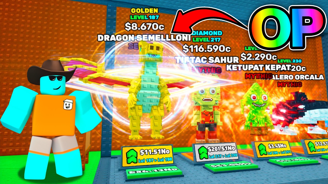 Finding MOST OP Brainrot EVER in Swing Obby For Brainrots!