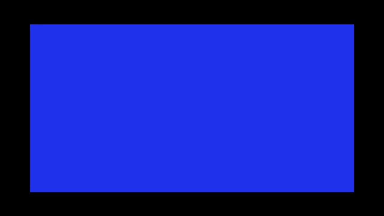 (NO ADS!) 4K Blue screen. HD (No Sound)
