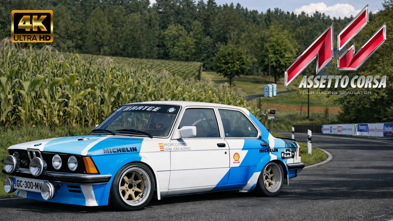 ASSETTO CORSA / BMW E21 323i Gr.2 1993 / BORGLOH HILLCLIMB / 4K