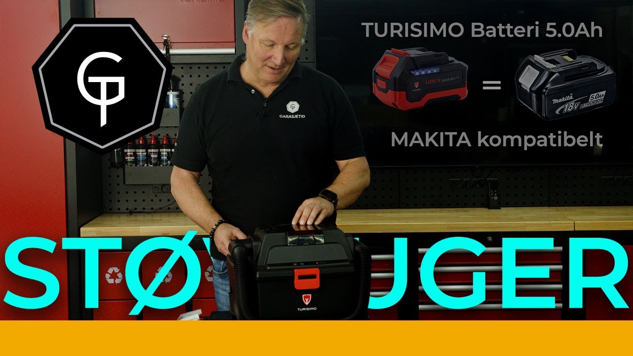 Turisimo Vac 20 – batteridrevet våt- og tørrstøvsuger med ekte sugekraft 🔋💨