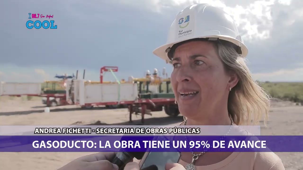 🔥🚧 Gasoducto en marcha: la obra alcanza el 95% de avance en San Rafael