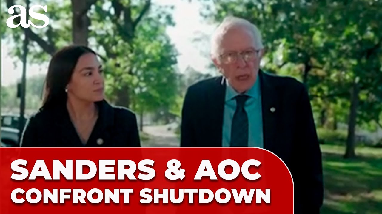 BERNIE SANDERS i AOC przekazują PROSTY PRZEKAZ na temat zamknięcia rządu i ustawy ACA
