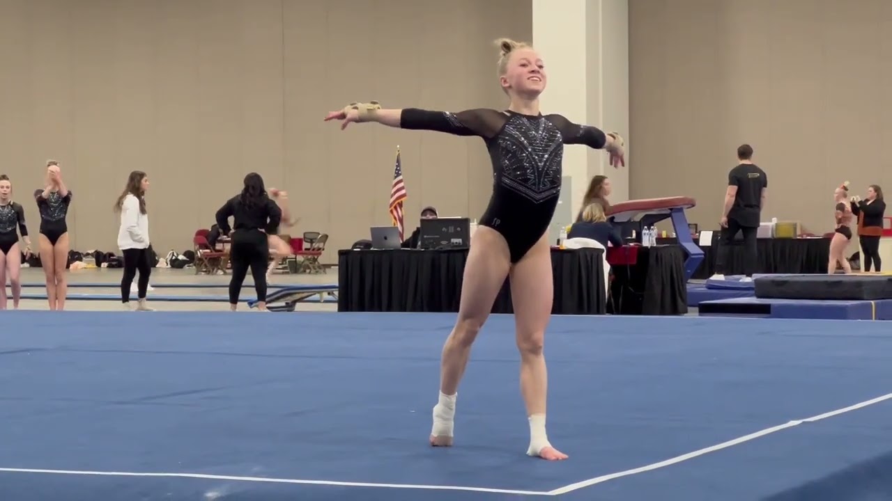 Level 10 Floor Routine - Double Pike (9.750)