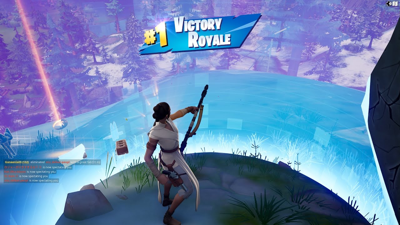 REY+REY'S QUARTERSTAFF PICKAXE FORTNITE Solo Gameplay Chapter 3 Season 2 #EpicPartner