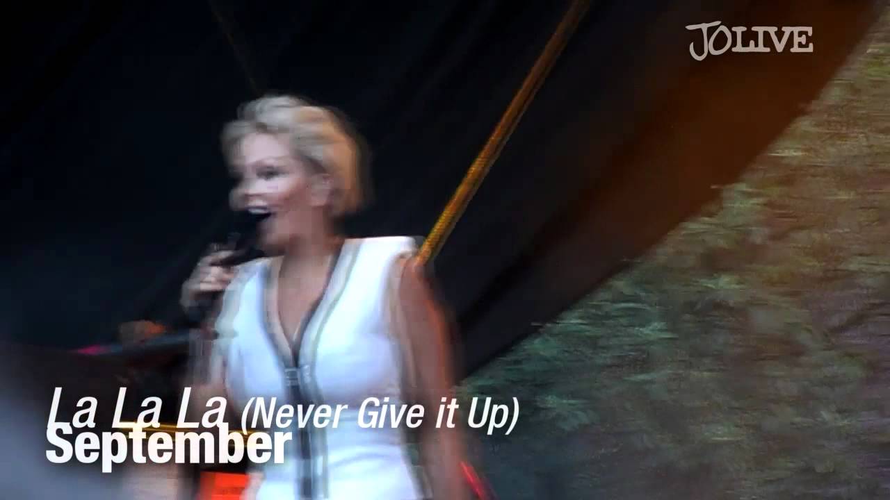 September - La La La (Never Give It Up) - live Sommartorsdagarna, Borås 2011
