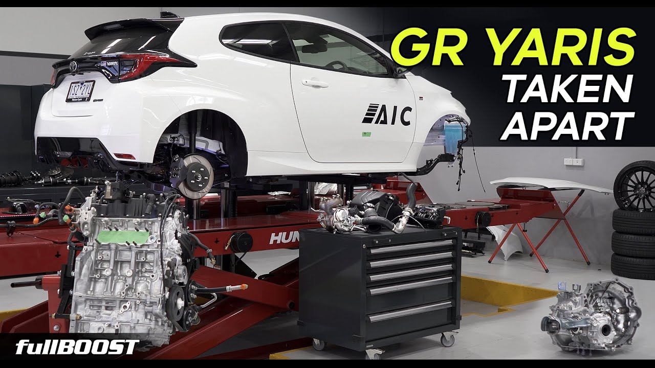 Pulling apart a brand new GR Yaris | fullBOOST