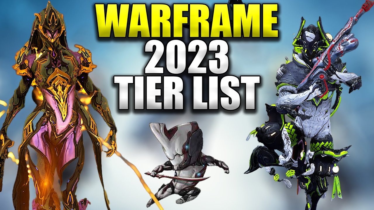 BEST Warframe Tier List! Every Warframe In The Game!