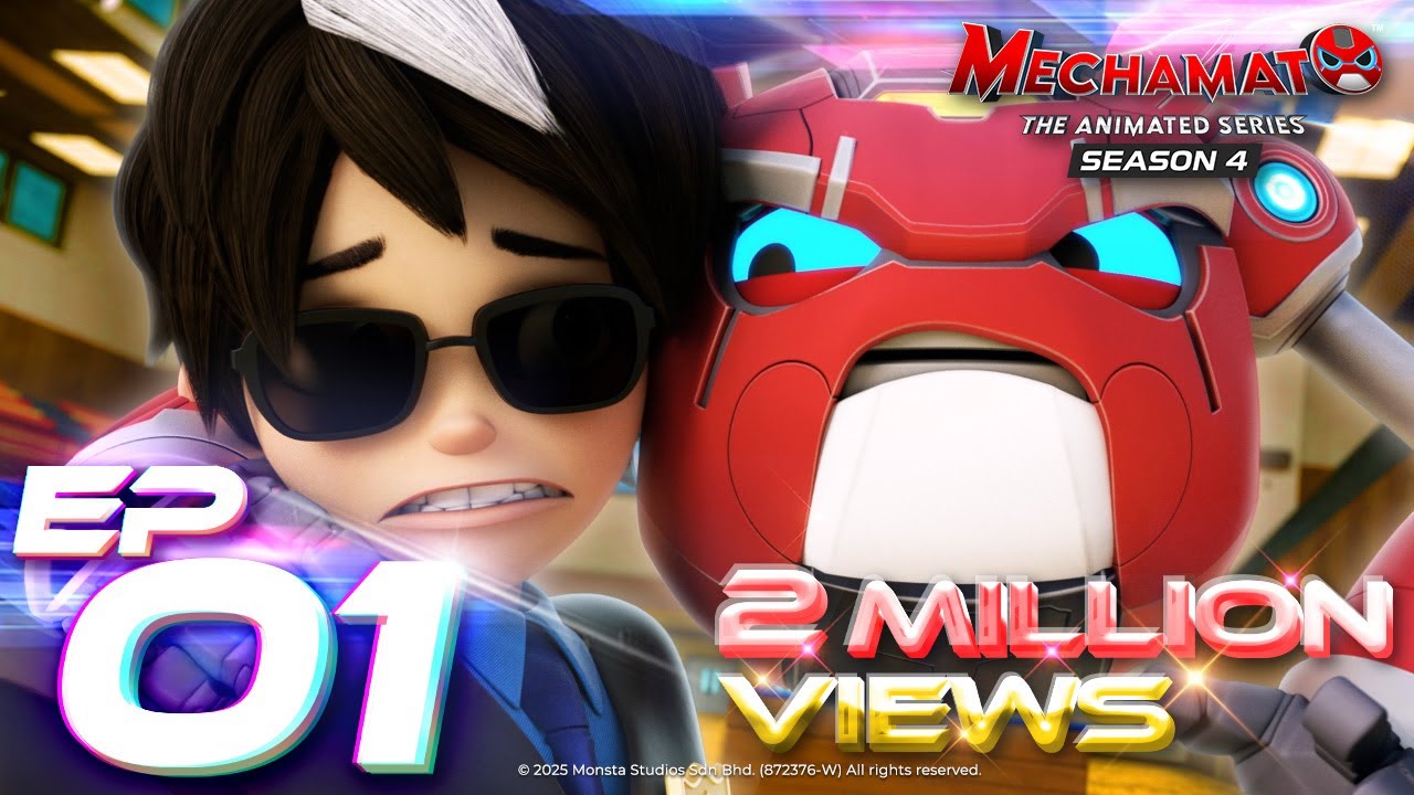 [EP01] Awas, Pengawas! 😱 | Mechamato Musim 4