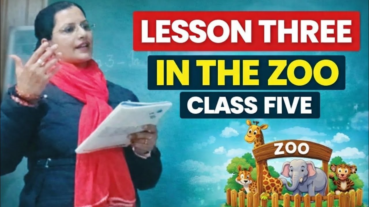 UP Government Teacher Demo Class | Class 5 English/In the Zoo | Petals/Lesson-3 #democlass #ytviral 