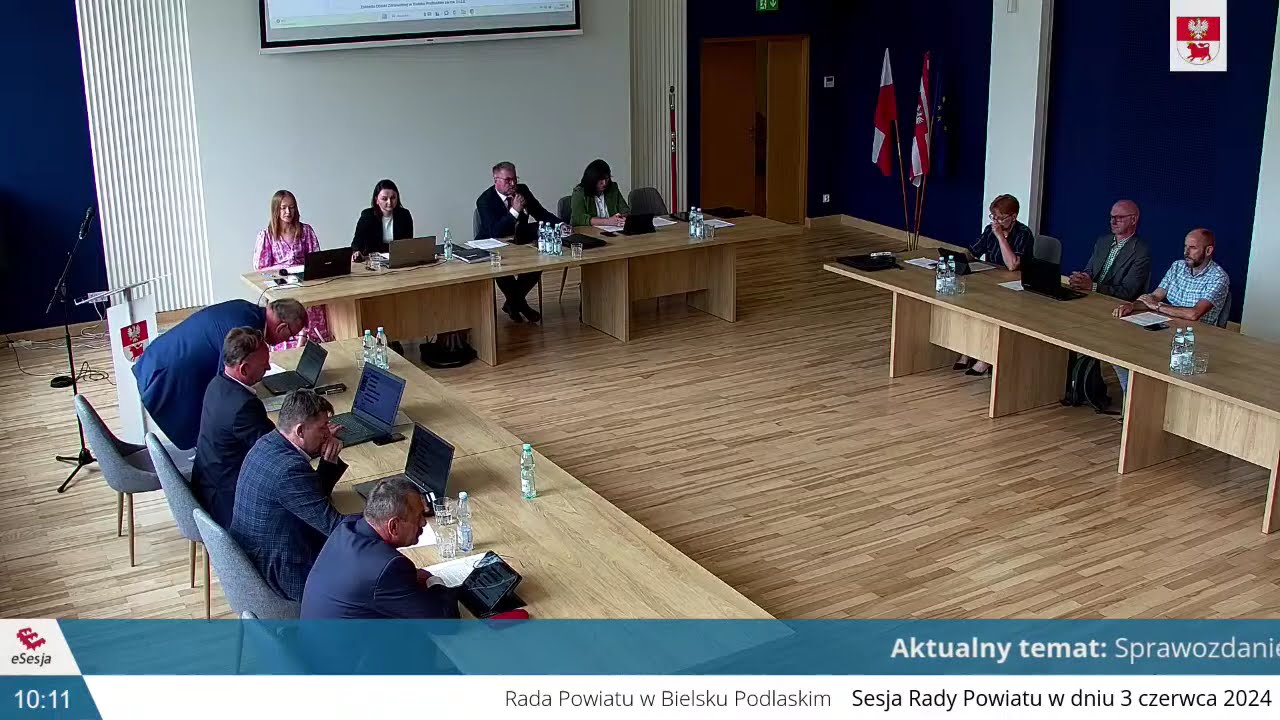 III sesja Rady Powiatu w Bielsku Podlaskim, 3 czerwca 2024 r.