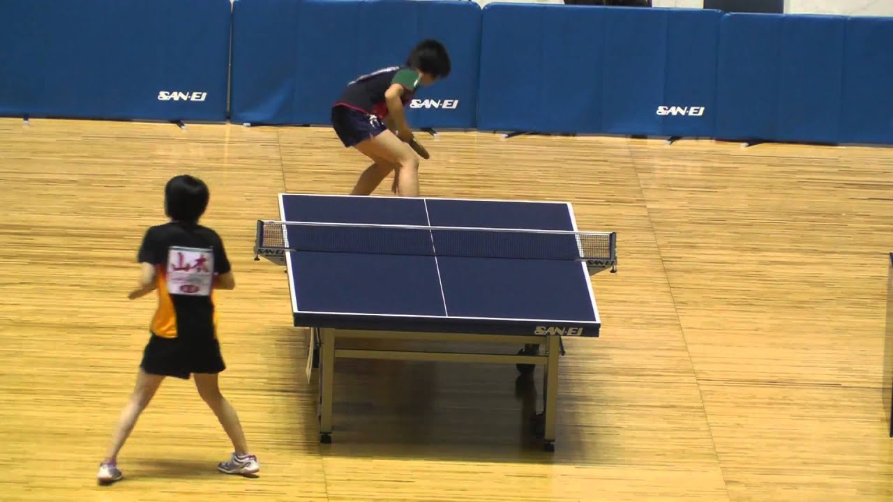 Japan Table Tennis JG;Rei Yamamoto vs Kasumi Kimura 2013.1.16