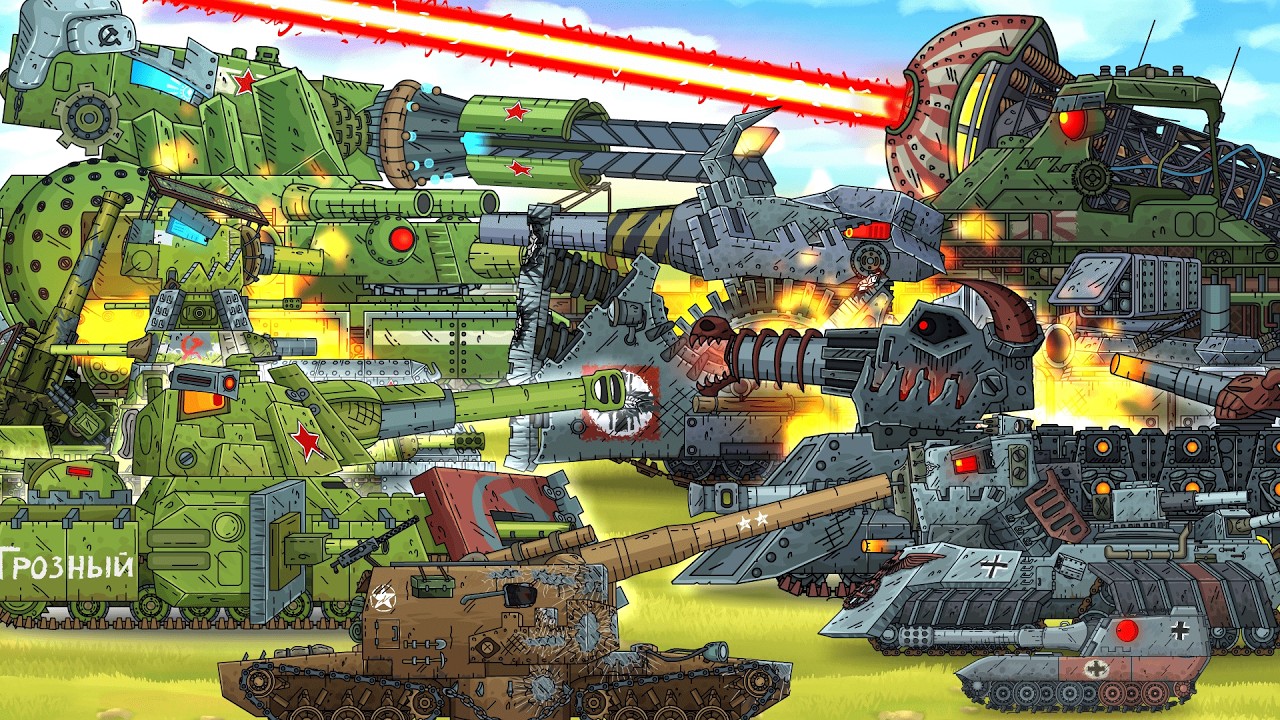 ALL EPISODES of STEEL MONSTERS &ndash; Season 11 &ndash; Cartoons about tanks