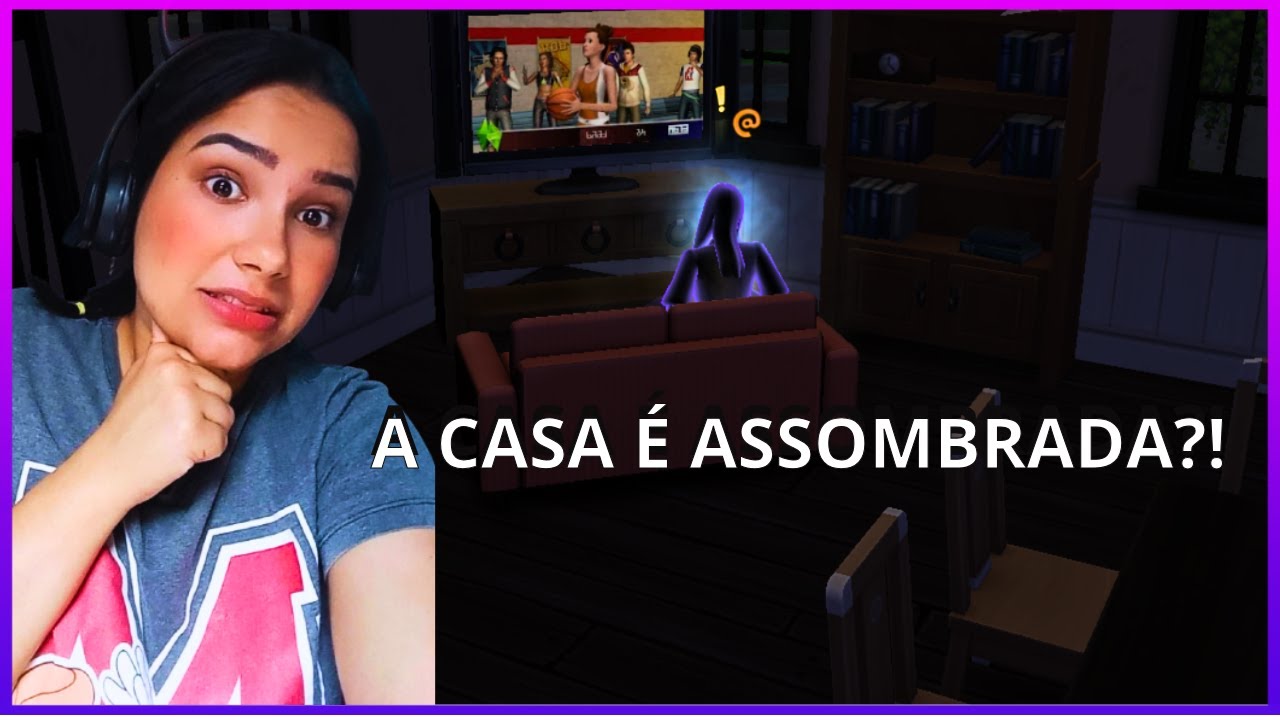 A casa era abandonada… do nada ficou assombrada | The Sims 4