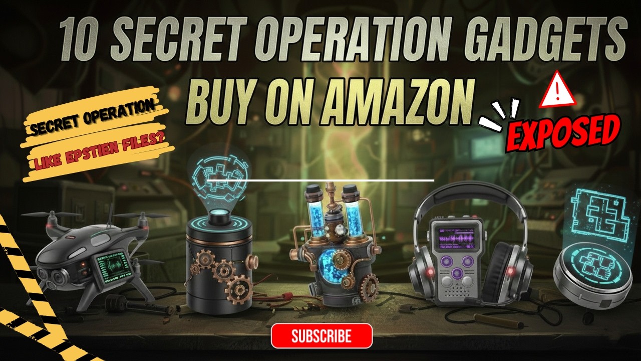 Gadgets That Could Be Used in Secret Operations Feels Illegal But Legal
