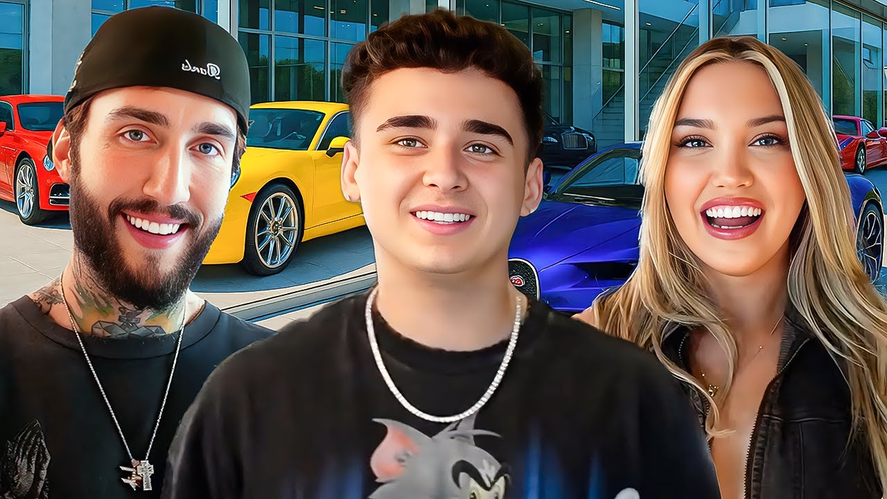 Я ходил за машиной с FaZe Banks и Ханной Филдс!