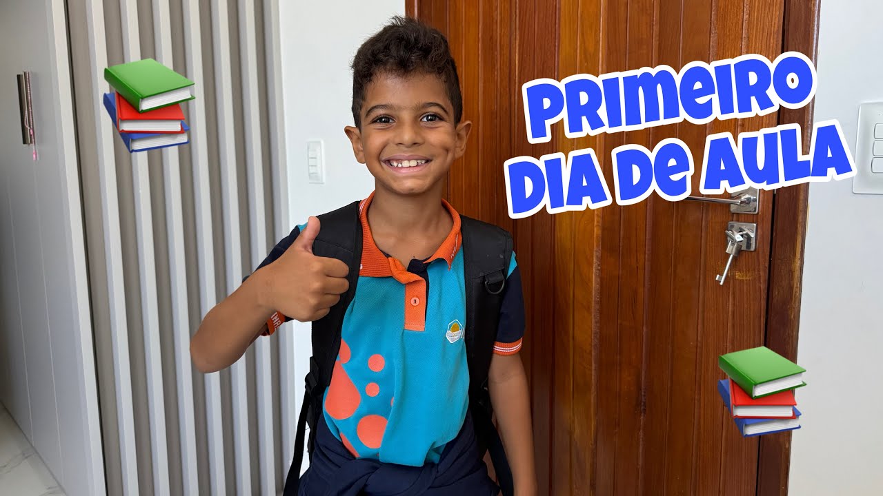 PRIMEIRO DIA DE AULA DO MEU FILHO 2025