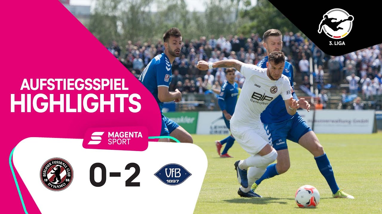 BFC Dynamo - VfB Oldenburg | Highlights Aufstiegsspiel 3. Liga 21/22