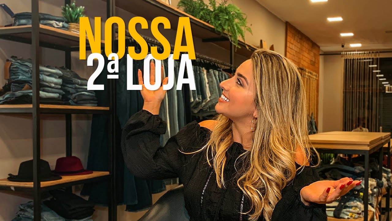 Tour pela minha LOJA de ROUPAS - São João del Rei