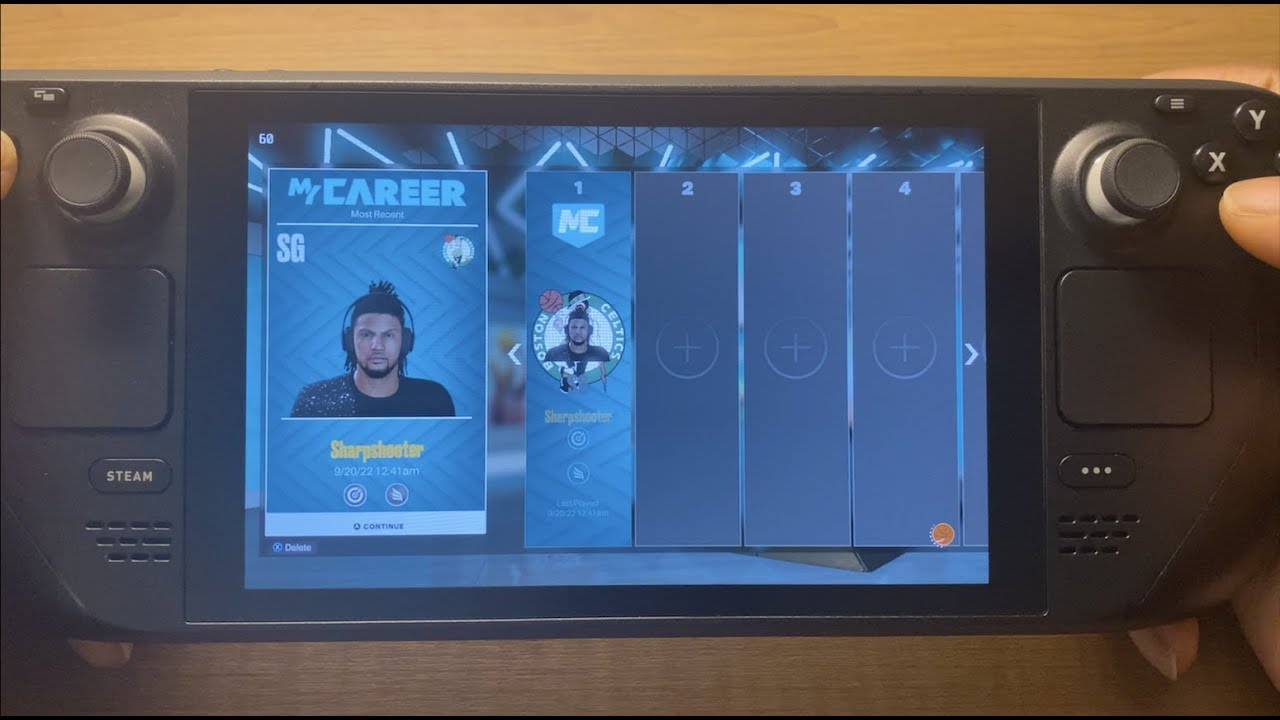 NBA 2K23 MYCAREER GAMEPLAY ON STEAM DECK