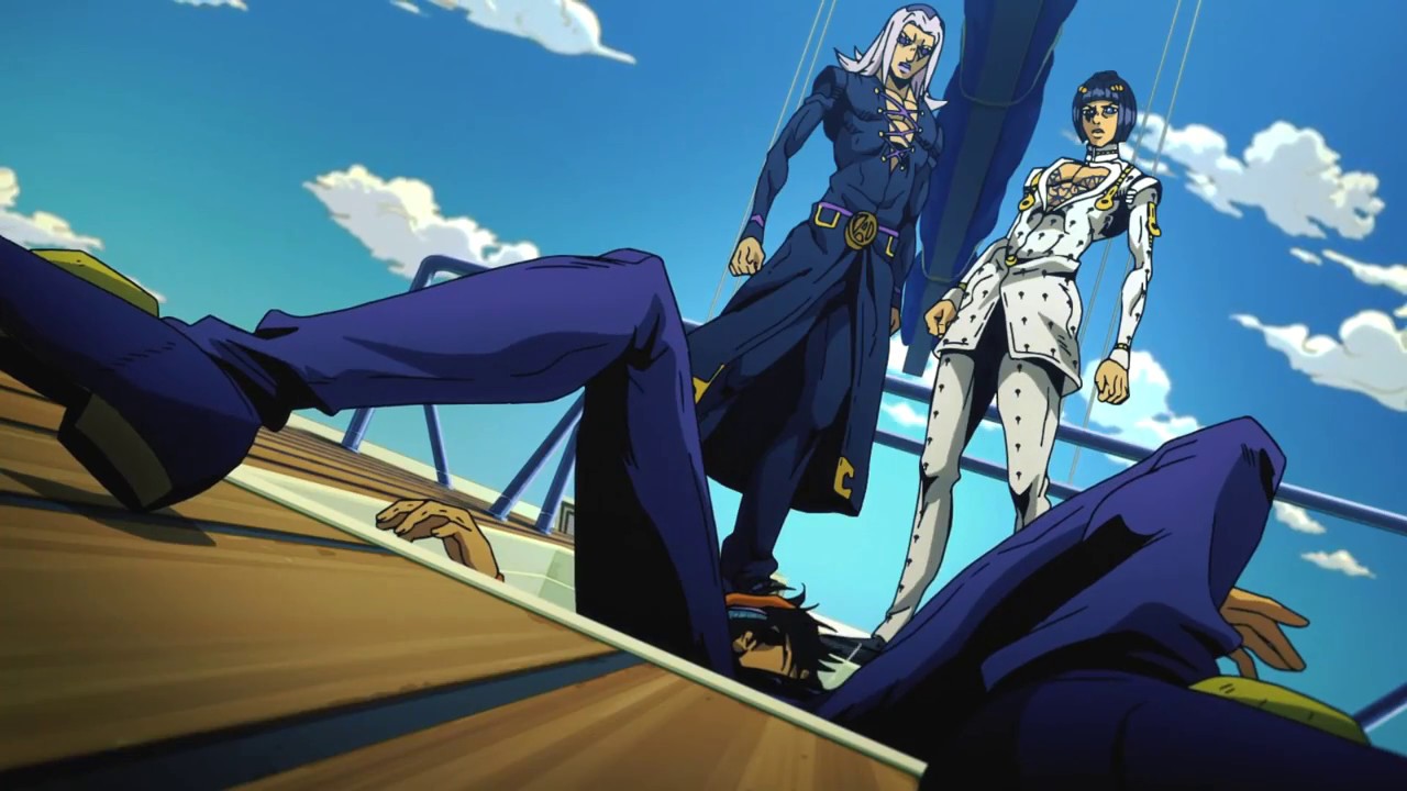 Leone Abbacchio uses his stand Moody Blues (1080p60fpsHDR)