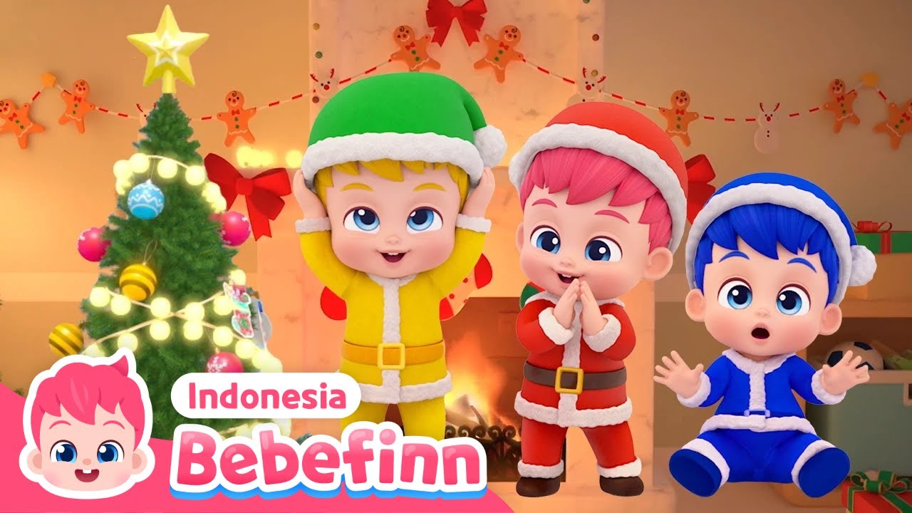 Belajar Warna dengan Bebefinn Sinterklas | Kumpulan Lagu Natal untuk Anak | Bebefinn Indonesia