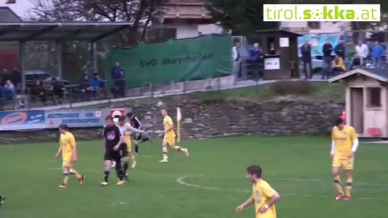 Gebietsliga Ost: SVG Mayrhofen - SV Ried/Kaltenbach, 16. Runde