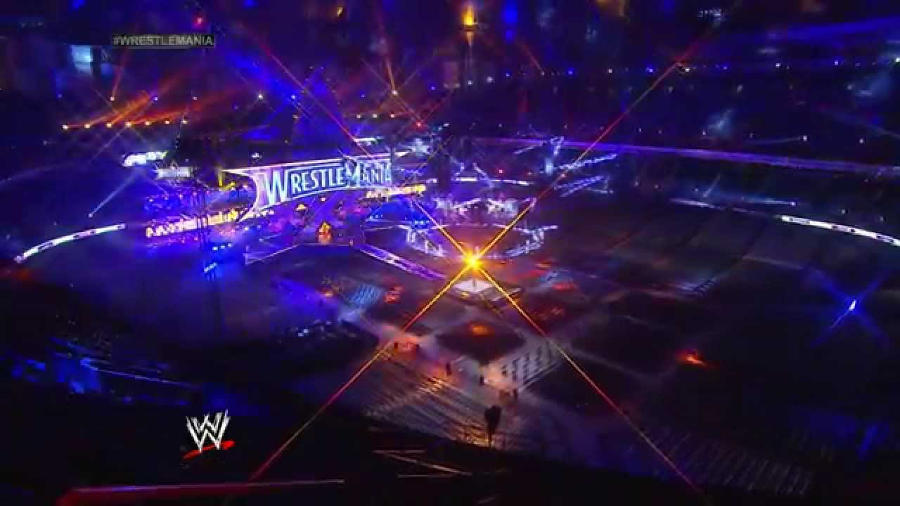 A time-lapse look at the WrestleMania 30 set being built