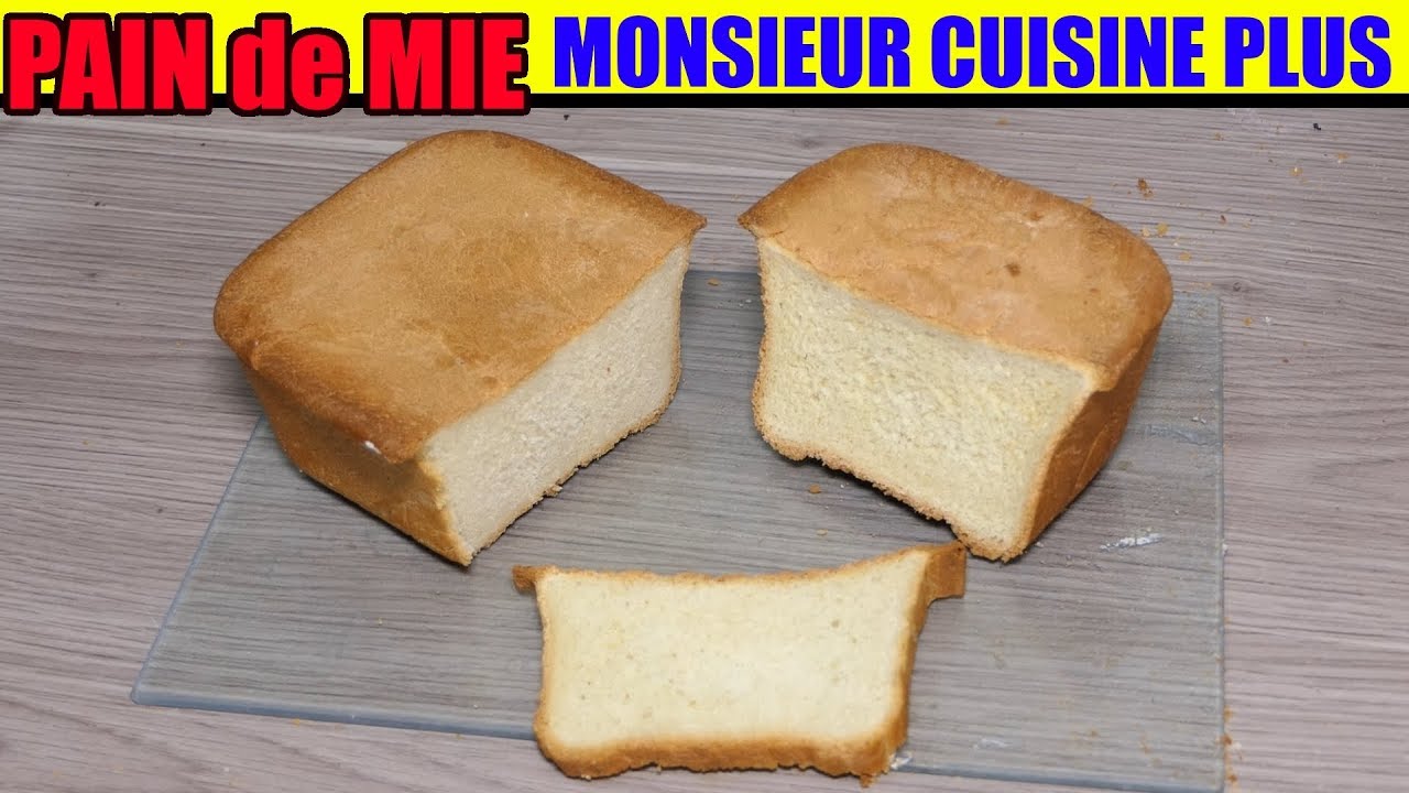 pain de mie monsieur cuisine edition plus thermomix recette soft bread Sandwichbrot