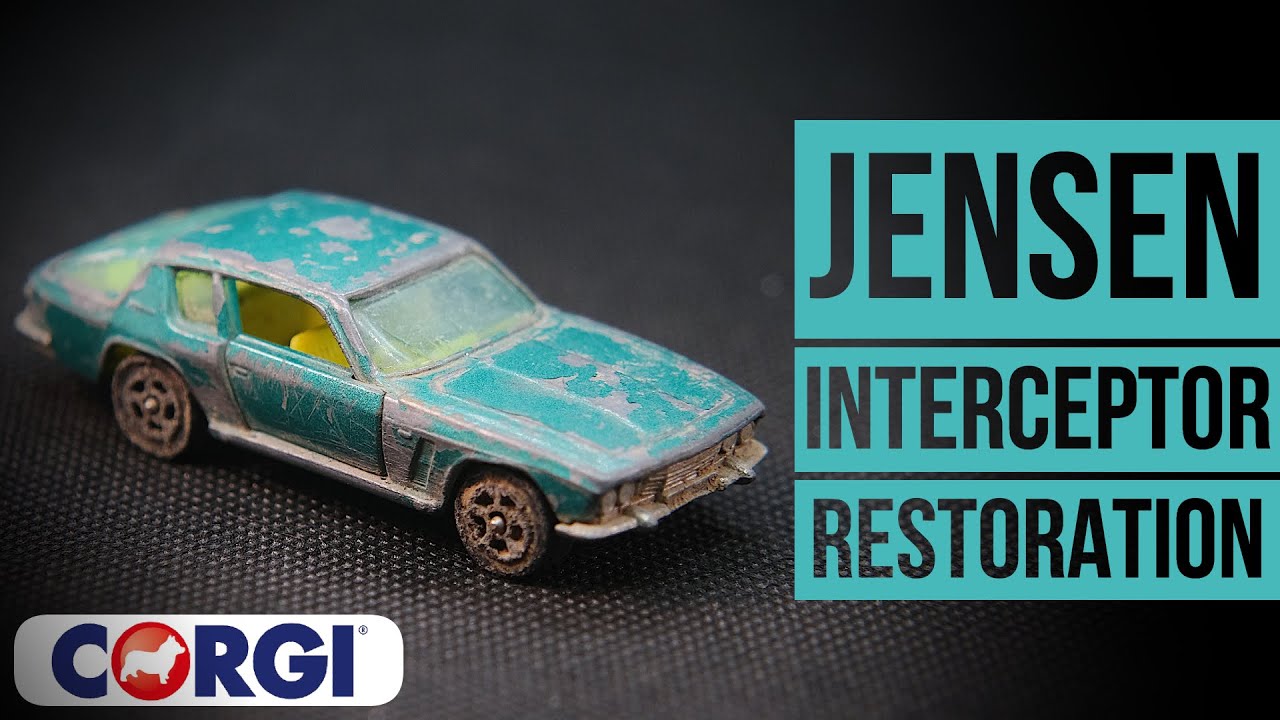 CORGI JUNIORS restoration: 46a Jensen Interceptor